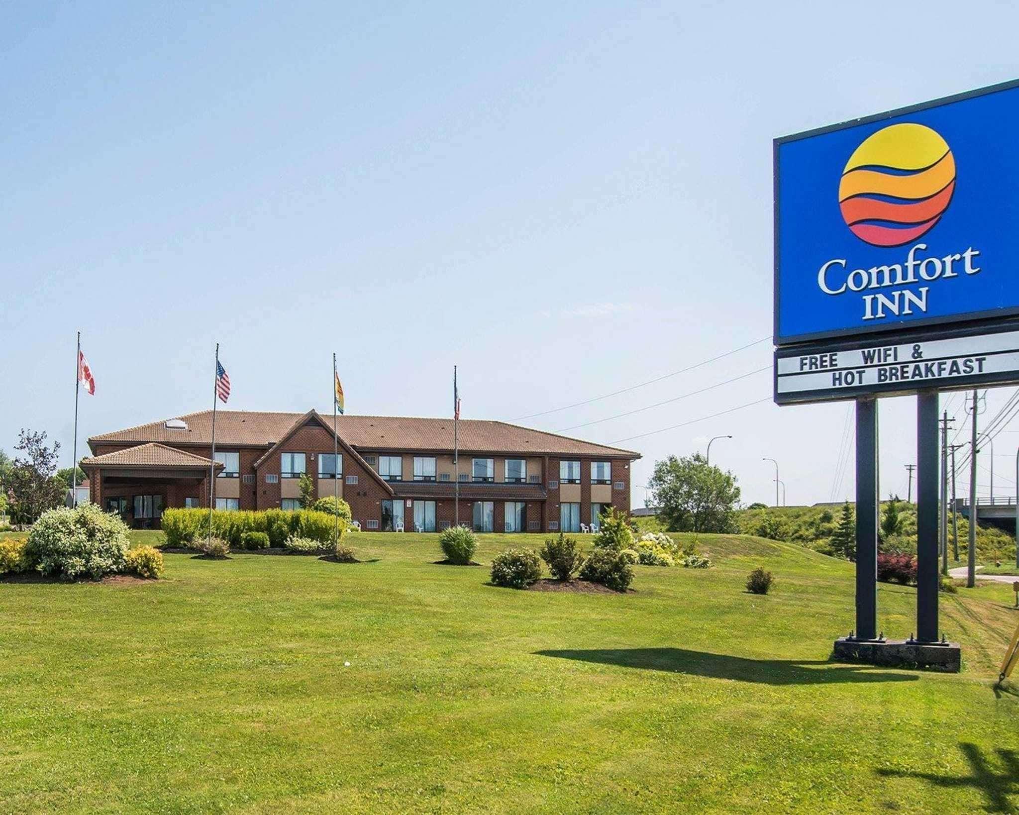 Comfort Inn East Moncton Exterior foto